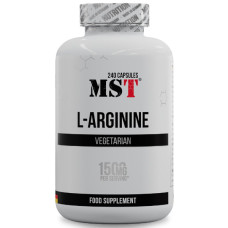 Аргінін для спорту MST Nutrition L-Arginine 240 Caps