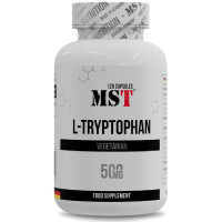 Триптофан для спорту MST Nutrition L-Tryptophan 500 120 Caps
