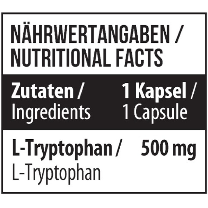 Триптофан для спорту MST Nutrition L-Tryptophan 500 120 Caps