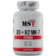Вітамін D3+K2 для спорту MST Nutrition Vitamin D3 + K2 MK7 120 Softgels