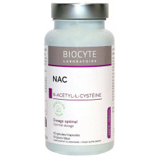 Ацетилцистеїн Biocyte NAC 590 mg 60 Gel Caps