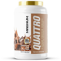 Протеїн Magnum Nutraceuticals Quattro  Protein Drink Mix 910 g /49 servings/ Chocolate Love