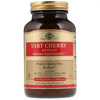 Антиоксидант Solgar Tart Cherry Extract 1000 mg 90 Veg Caps