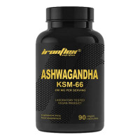 Ашфаганда для спорту IronFlex Ashwagandha KSM-66 90 Veg Caps