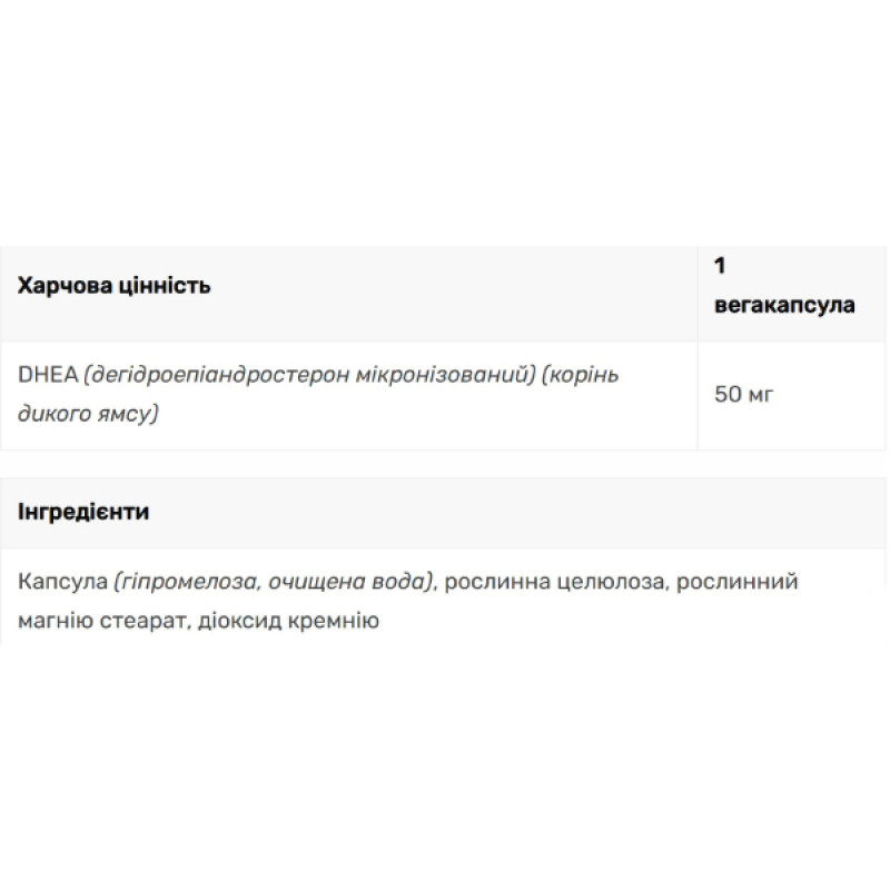 ДГЕА Bluebonnet Nutrition Intimate Essentials DHEA 50 mg 60 Veg Caps