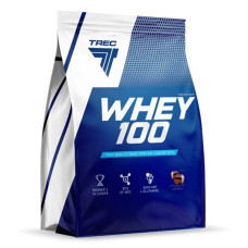 Протеїн Trec Nutrition Whey 100 900 g /30 servings/ Double Chocolate