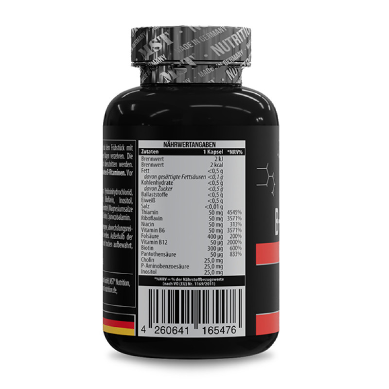 Вітамін B для спорту MST Nutrition B-Complex Professional 120 Caps