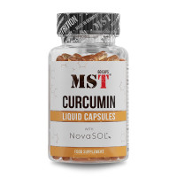 Куркумін для спорту MST Nutrition Curcumin NovaSOL 60 Caps