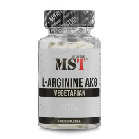Аргинин для спорта MST Nutrition L-Arginine AKG 60 Caps