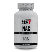 Ацетилцистеїн (NAC) для спорта MST Nutrition NAC 120 Caps