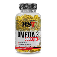 Омега для спорта MST Nutrition Omega 3 Selected 55% 120 Caps