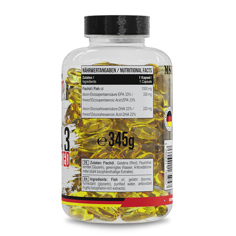 Омега для спорту MST Nutrition Omega 3 Selected 55% 240 Caps