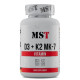 Вітамін D3+K2 для спорту MST Nutrition Vitamin D3 + K2 MK7 60 Softgels