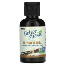 Замінник цукру NOW Foods Better Stevia Liguid 59 ml /492 servings/ Vanilla