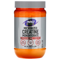 Креатин моногідрат NOW Foods Creatine Monohydrate Micronized 500 g /119 servings/