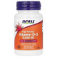 Витамин D NOW Foods Vitamin D-3 5000 IU 30 Softgels