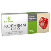 Коэнзим Elit-Pharm Коэнзим Q 10 80 таб