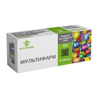 Мультивітаміни Elit-Pharm Multifarm 40 Tabs