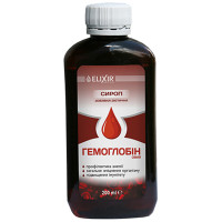 Комплекс для профилактики давления и кровообращения Elixir Гемоглобин 200 мл