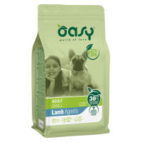  Сухой корм для собак OASY LIFESTAGE Adult Small ягненок  1 кг