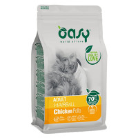  Сухой корм для кошек OASY LIFESTAGE Adult Hairball 300 г