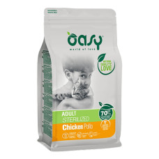  Сухий корм для котів OASY LIFESTAGE Sterilized курка 1,5 кг