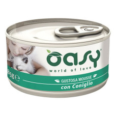  Вологий корм для котів OASY CAT Кролик 85 г