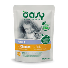  Вологий корм для котів OASY CAT Adult курка 85 г