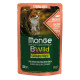  Вологий корм для котів Monge Cat Wet Bwild Grain Free Sterilised лосось з креветками та овочами 85 г