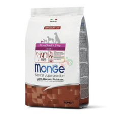  Сухий корм для собак Monge Dog Extrasmall Adult ягня, рис та картопля 800 г