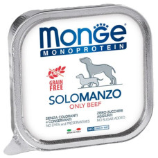  Вологий корм для собак Monge Dog Wet SOLO 100% яловичина 150 г