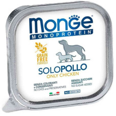  Вологий корм для собак Monge Dog Wet SOLO 100% курка 150 г