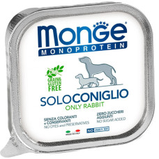  Вологий корм для собак Monge Dog Wet SOLO 100% кролик 150 г