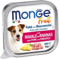  Вологий корм для собак Monge Dog Wet FRUIT свинина з ананасом 100 г