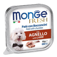  Вологий корм для собак Monge Dog Wet FRESH ягня 100 г