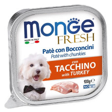 Вологий корм для собак Monge Dog Wet FRESH індичка 100 г