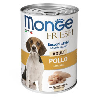  Вологий корм для собак Monge Dog Wet FRESH курка 400 г
