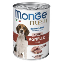  Вологий корм для собак Monge Dog Wet FRESH ягня 400 г