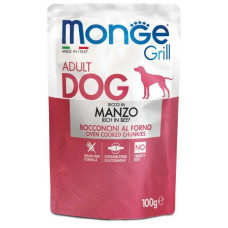  Вологий корм для собак Monge Dog Wet GRILL яловичина 100 г