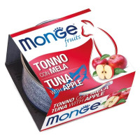  Вологий корм для котів MONGE CAT WET Adult тунeць з яблуком 80 г