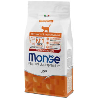  Сухий корм для котів Monge Cat Kitten з качкою 400 г