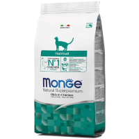  Сухий корм для котів Monge Cat Hairball 1,5 Кг