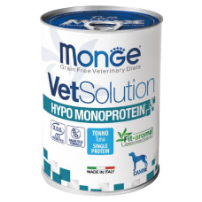  Вологий корм для собак Monge VetSolution Wet Hypo canine тунeць 400 г