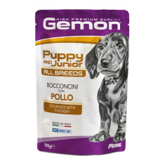  Вологий корм для собак Gemon Dog Wet Puppy & Junior курка 100 г