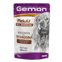  Вологий корм для собакGemon Dog Wet Adult дичина 100 г