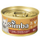  Вологий корм для котів Monge Simba Cat Wet курячі сердечка та печінка 85 г