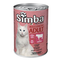 Вологий корм для котів Monge Simba Cat Wet яловичина 415 г