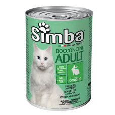  Вологий корм для котів Monge Simba Cat Wet кролик 415 г
