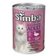  Вологий корм для котів Monge Simba Cat Wet цесарка з качкою 415 г