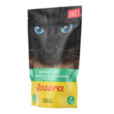  Вологий корм для котів Josera Filet Huhn mit Ente Філе Курка з Качкою 70 г, пауч